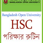 Bangladesh Open University Hsc Exam Routine 2020